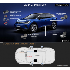 FOCAL INSIDE Speaker Upgrade Pack 6.2 Impulse to Fit VW ID.4 2022>